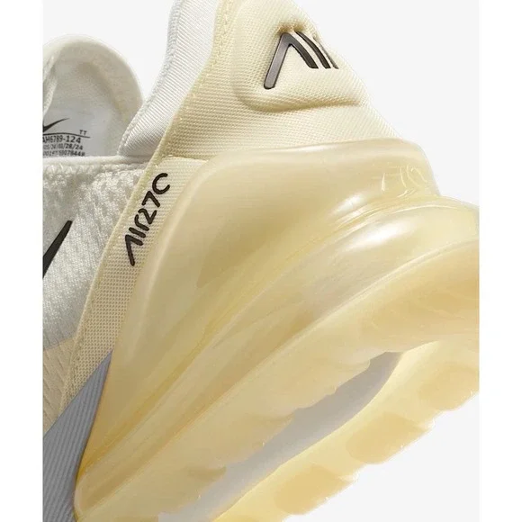 Nike Air Max 270 Sail Black Coconut Milk New DS AH6789-124 Womens Size 10 - Picture 8 of 11